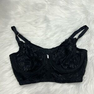 CACIQUE Black Lace Bra 40DDD